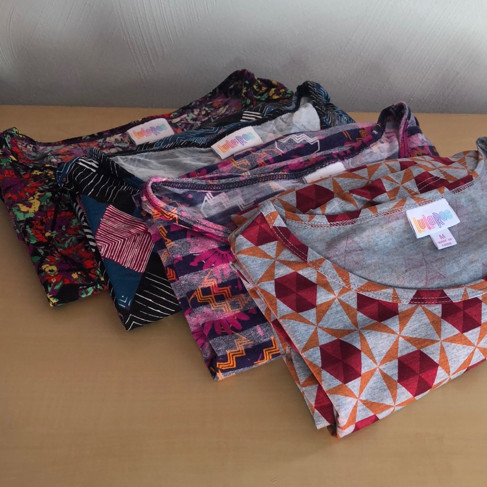 LuLaRoe Women’s Irma Tops - Set of 4